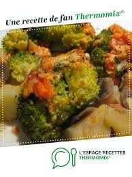 Gratin De Brocolis Pommes De Terre Recette Recette Gratin De Brocolis Pomme De Terre Thermomix