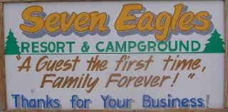 This electric service may be 20 amp, 30 amp, or 50 amp and may or may not be available at all campsites. Seven Eagles Campground Resort Home Facebook