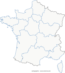 Carte de france avec les régions. Carte De France Gratuite