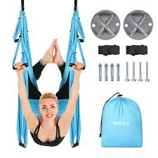 Check spelling or type a new query. Intey Aerial Yoga Flying Yoga Swing Yoga Hammock Trapeze Sling Inversion Tool For Gym Home Fitness With Ceiling Anchors New Vibes Health Acupuncture