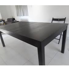 This table has been tested against our strictest standards for stability, durability and safety to withstand everyday use in your home for years. Ikea Bjursta Dining Table Extendable Brown Black Furniture Home Living Furniture Tables Sets On Carousell
