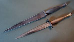 A variety of edc, rescue, and tactical pocket knives. Custom F S Knives The Fairbairn Sykes Fighting Knives