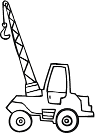 Collection Little Crane Coloring Page Coloring Pages Truck Coloring Pages Coloring Pages For Kids