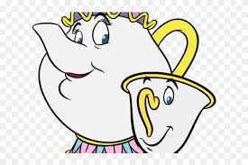 Free lumiere and cogsworth graphics for creativity and artistic fun. Inspiring Quotes Clipart Mrs Potts Coloring Page Lumiere Beauty And The Beast Drawing Free Transparent Png Clipart Images Download