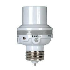 Amertac White Screw In Light Sensor Lowes Com In 2020 Motion Sensor Lights Outdoor Light Bulb Adapter Bulb Adapter