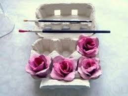 Como Hacer Regalos Para El Dia De La Madre Con Reciclaje Diy Regalos Dia De La Madre Manualidades Faciles Y Reciclaje Egg Carton Crafts Upcycled Crafts Flower Crafts