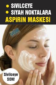 Sivilce Ve Siyah Noktalara Aspirin Maskesi Organik Cilt Bakimi Sivilce Izi Cilt Bakimi