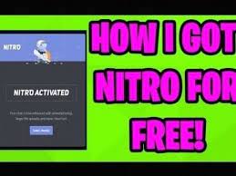 Free Discord Nitro How To Get Discord Nitro Free 2020 In 2021 Discord Free Nitro