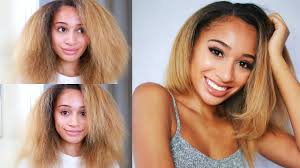 I hit up dominican stylists and salon owners cynthia henriquez and carol. How I Straighten My Curly Hair Video Black Hair Information