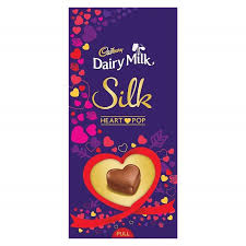293mg of calcium per cup. Dairy Milk Silk Heart Pop Chocolate Bar 250g Chocolounge