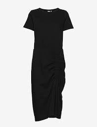 Das niedliche kleid ist in einem sehr guten zustand. Gap Short Sleeve Ruched Midi Dress Midi Kleider Boozt Com