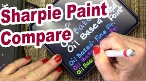 how to unclog a leaking sharpie oil based paint marker and oil vs water based comparison sharpie sharp sharpie paint markers paint pens sharpie paint pens