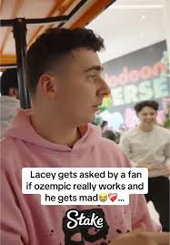 Lacey gets asked by a fan if ozempic really works and he gets mad😭❤️‍🩹…
