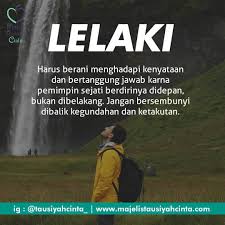 Lelaki Wajib Baca Ini Follow Cintazakat Follow Cintazakat Cintazakat Zakat Motivasi Kutipan Remaja Kata Kata Indah