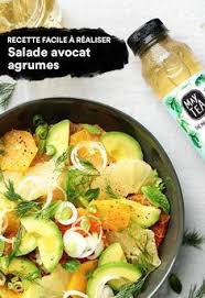 Ingredients 1 Avocat Tranche 1 Pamplemousse Rose 2 Oranges 3 Mandarines 1 Bouquet De Menthe Bulbe De Fenouil Tranche Echalote Tranchee Tasse