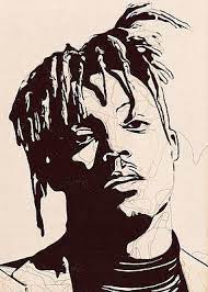 Juice Wrld Wall Art Painting Juice Wrld Artwork By Taoteching Art 2pac Art Rapper Art Diy Canvas Art Painting
