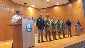 Gov. McCrory Honors National Guard Tank Crew