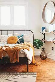 30 Boho Chic Bedroom Decor Ideas And Inspiration Rustic Yellow Color Combo Bohemian Decor College Apartment Decor Chic Bedroom Decor Home Decor Bedroom