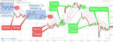 alligator indicator versus the triple ema which is the