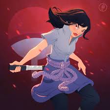 1920x1080 sasuke uchiha in naruto wallpapers hd / desktop and mobile backgrounds. Artstation Mulan As Sasuke Uchiha Jessica Ribeiro