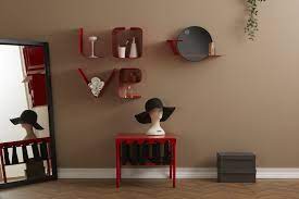 Specchio Circolare Con Mensola Lime Mipiacemolto Idea Di Decorazione Arredamento Design Camino