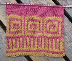 These slipped stitch knitting patterns are so fun, colorful, and they're free! Knitty Com