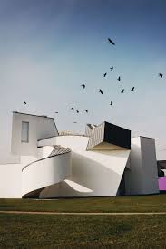 Vitra Design Museum By Frank O Gehry With Birds Making All The Diference Gehry Architecture Architecture Frank Gehry Architecture