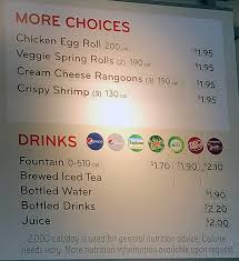 The panda express menu includes a variety of entrees with chinese and sichuan influences. Panda Express Menu With Prices Slc Menu