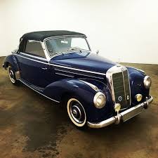 Same Owner Since 1964 Royal Blue 1952 Mercedes 220a Cabriolet Mercedes Benz Classic Mercedes Benz Unimog Classic Mercedes
