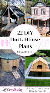 Here's how you can build a duck house too, too, using our free plans! 22 Free Diy Duck House Plans With Detailed Instructions