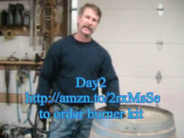 Diy wine barrel propane fire pit. How To Make Wine Barrel Fire Feature Youtube