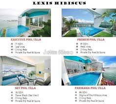 5 star hotel villas with their own swimming pools. Lexis Hibiscus Sky Pool Villa 26 11 19 Banklelong Port Dickson Hotel Resort For Sale Iproperty Com My