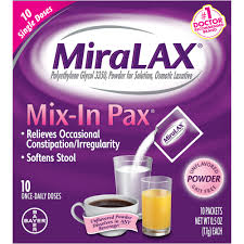 Like many other medications, miralax has temporary side effects on dogs. Miralax Laxative Powder Mix In Packets For Gentle Constipation Relief 10 Ct Fry S Food Stores