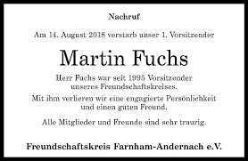 Die filme dieser schaffensperiode, häufig mit harriet andersson besetzt, wurden vom publikum mehrheitlich positiv aufgenommen und verschafften dem regisseur ein renommée in seiner heimat. Traueranzeigen Von Martin Fuchs Rz Trauer De