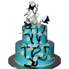 Wedding cake with flowers and butterflies. 1021 Asian Inspired Wedding Cake With Butterflies Abc Cake Shop Bakery