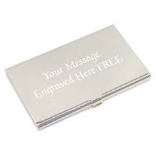 5 out of 5 stars. Personalised Free Engraved Silver Plated Business Card Holder Birthday Gift Buy Online In United Arab Emirates At Desertcart Ae Productid 48189129