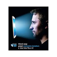 Cienkie szkła z filtrem do komputera Izoplast 160 Ideal Max Blue UV