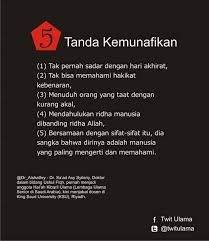 Kutipan Islam Ciri Munafik Kutipan Agama Kutipan Rohani Ayat Alkitab