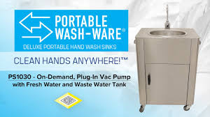 ps1030 portable sink on demand