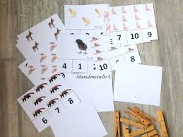 Activites De Reconnaissance Des Chiffres Et Des Nombres Activite Mathematiques Pour Enfants Ecole A La Maison