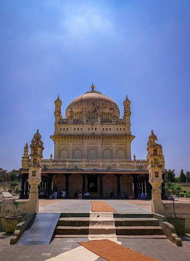 Mausoleum of Tipu Sultan, Seringapatam— 1860s. #History #india #TipuSultan