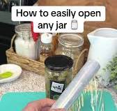 Easily Open Any Jar with Plastic Wrap Life Hack