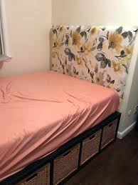 Ikea Kallax Bettrahmen In Voller Grosse Diy Kopfteil Bettrahmen In Voller Grosse Bett Di In 2020 Diy Furniture Bedroom Ikea Storage Bed Diy Full Size Bed Frame