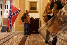 How to follow on social media. The Horror Of The Confederate Flag In The Us Capitol The Boston Globe