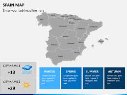 General franco named prince juan carlos in 1969 as spain's next. Spain Map Powerpoint Sketchbubble
