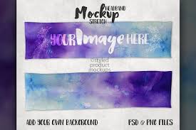 Stretchy Headband Mockup S Izobrazheniyami