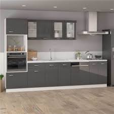 Maybe you would like to learn more about one of these? Kitchen Cabinet High Gloss Grey 40x46x81 5 Cm Chipboard