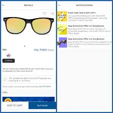This is our new notification center. Best Glasses App Online