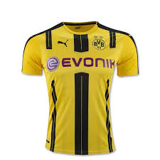 Borussia dortmund 2017 18 home football jersey shirt. Borussia Dortmund 16 17 Youth Home Kit Borussia Dortmund 681131 23 60 2016 17 Kits Jerseys All Leaked And Official 16 17 Shirts