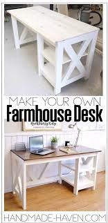 The desk is easy to build, requires no special woodworking tools, and best of all, is relatively inexpensive to make. 30 Diy Desks That Really Work For Your Home Office